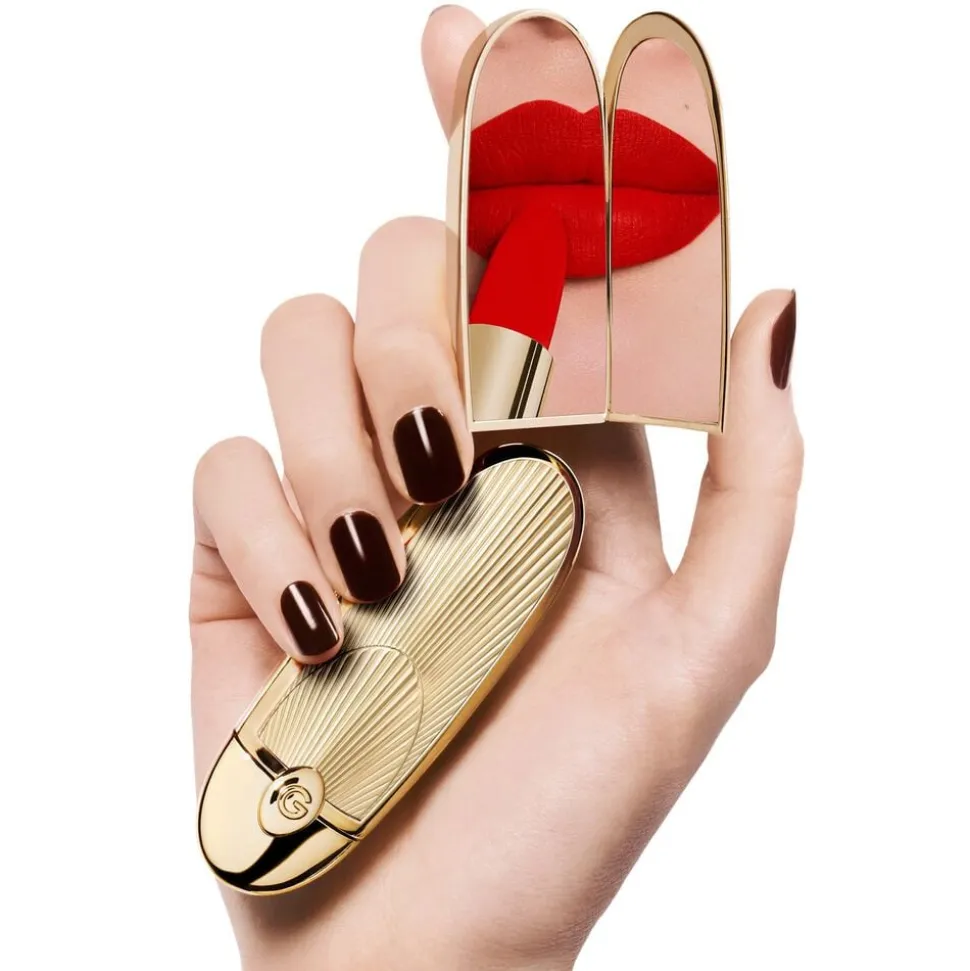 Rouge G The double mirror case - L'Art Déco