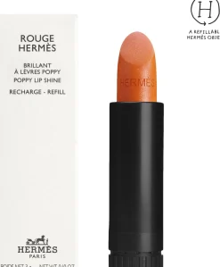 Rouge Hermès, poppy lip shine refill