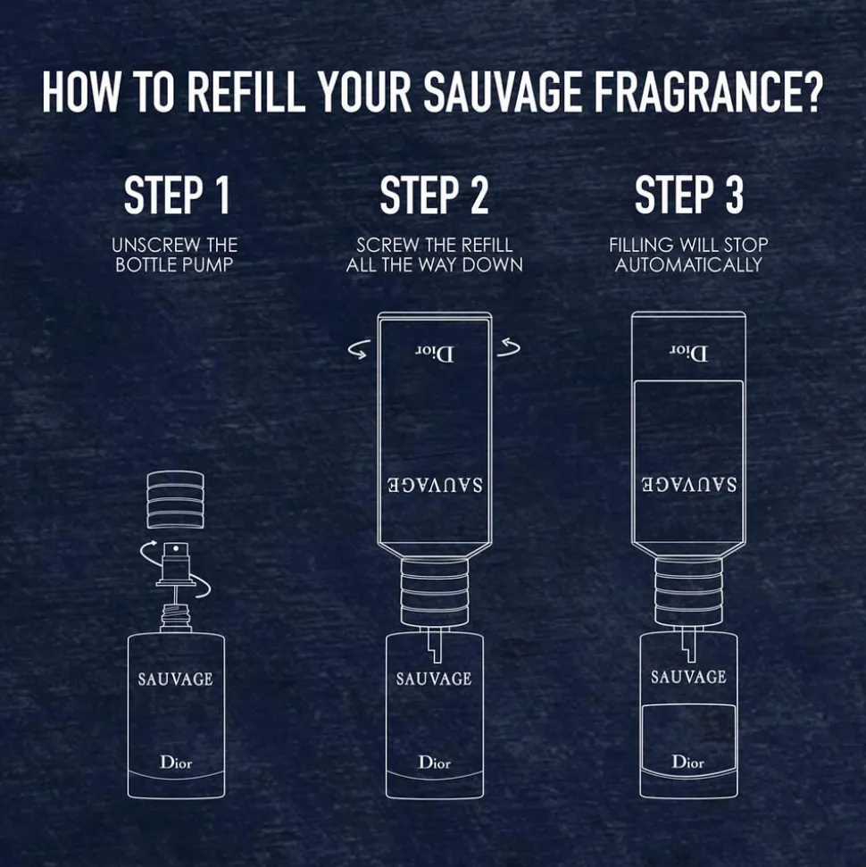 Sauvage Edp Refill 300ML