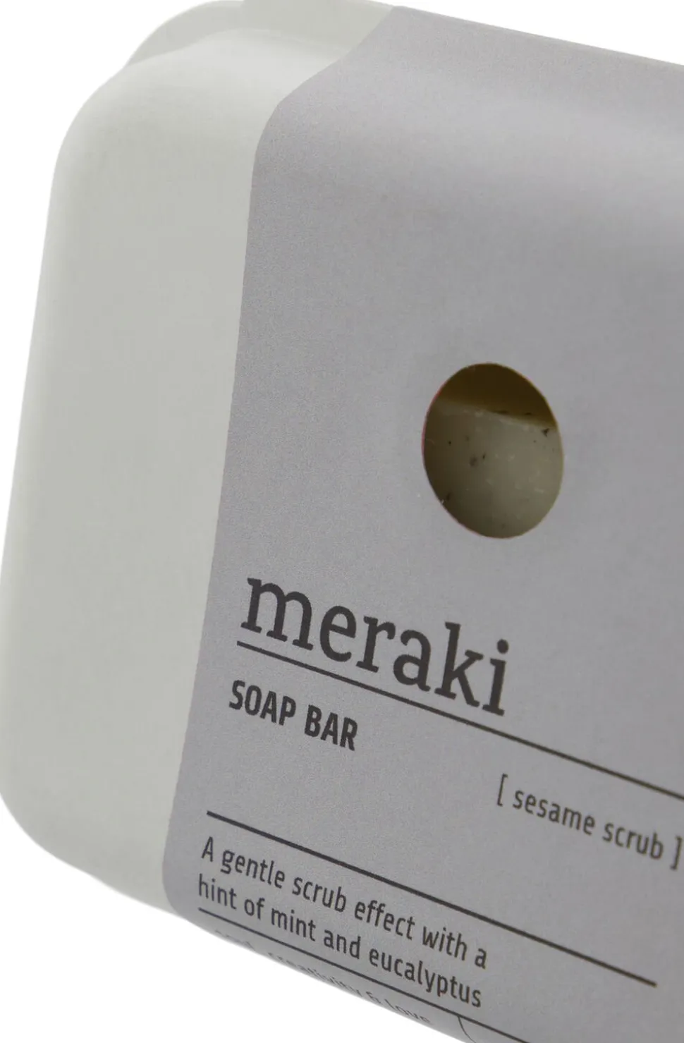Sæbebar, Sesame Scrub