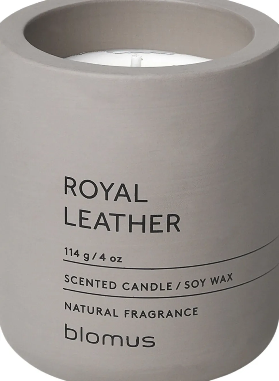 Scented Candle -FRAGA- Royal Leather - Satellite