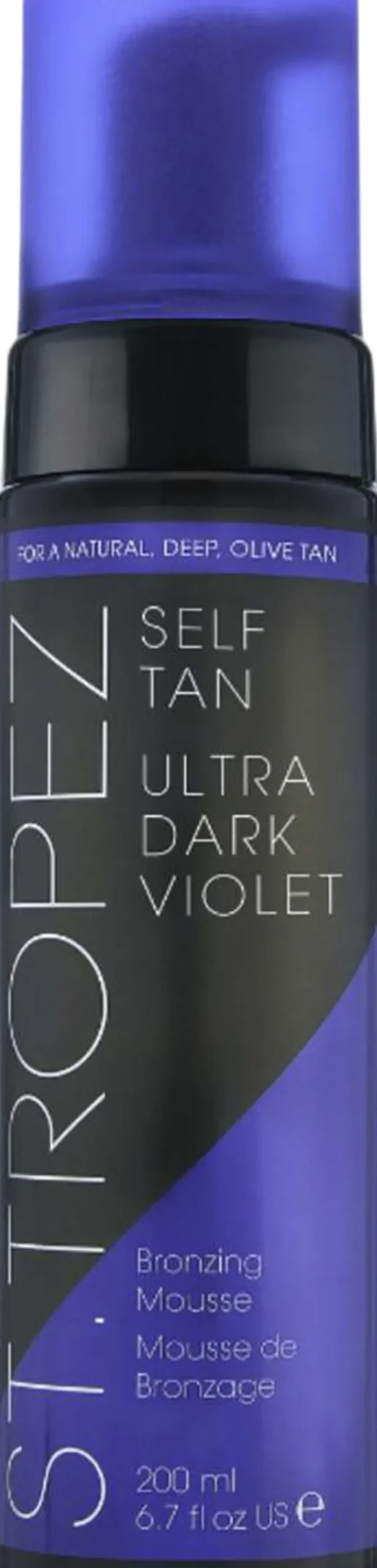 Self Tan Ultra Dark Violet Bronzing Mousse
