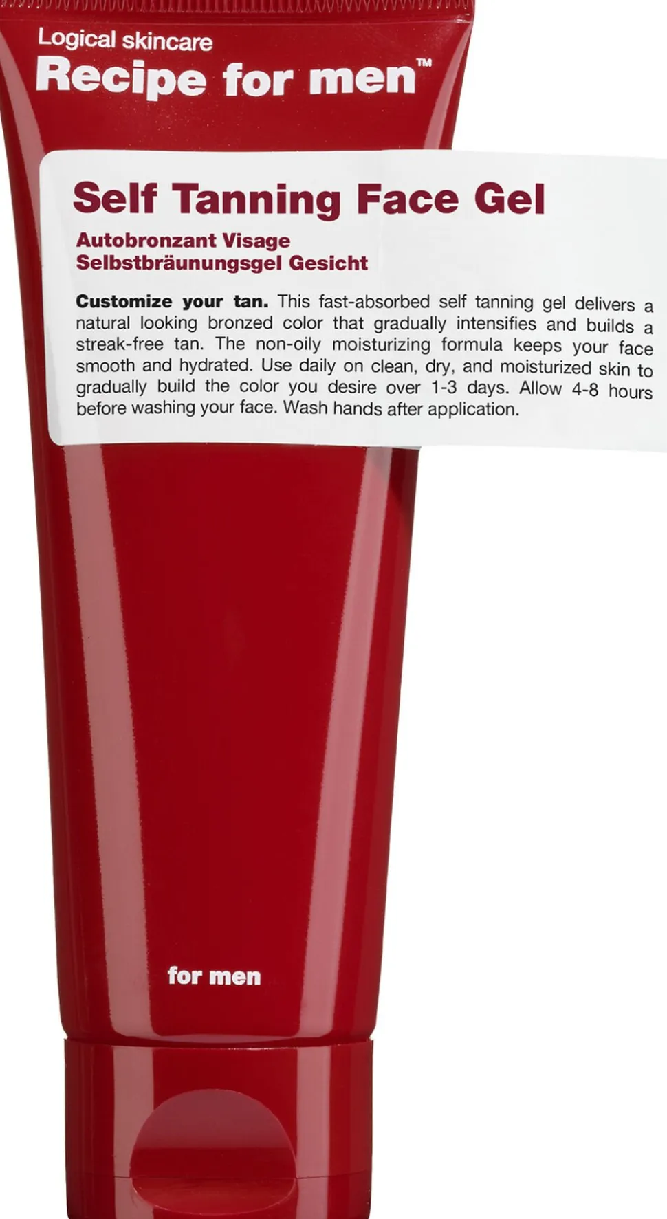 SELF TANNING FACE GEL