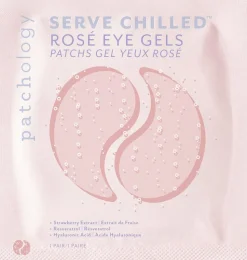 SERVED CHILLED ROSÉ EYE GELS