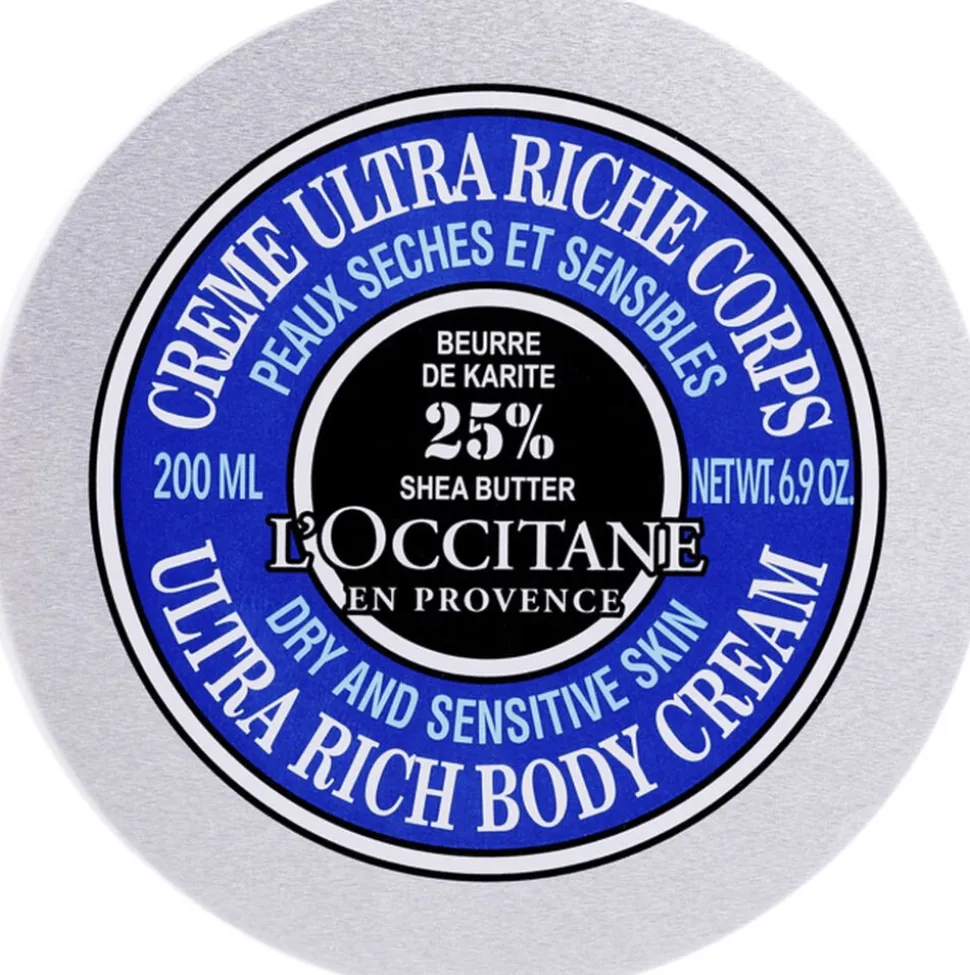 Shea Butter (Karité) Ultra Rich Body Cream 200ml