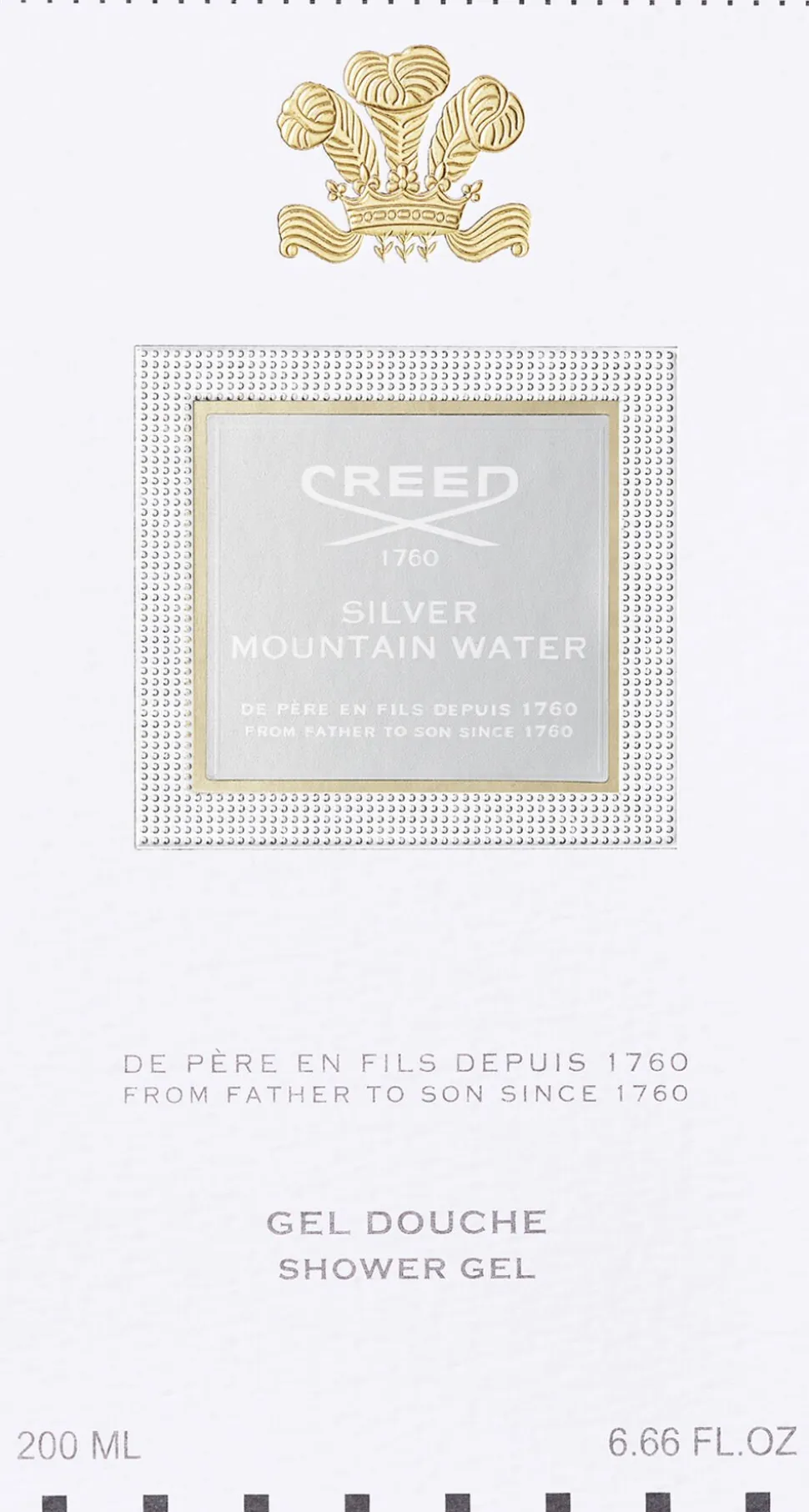 Shower Gel Silver Mountain Water