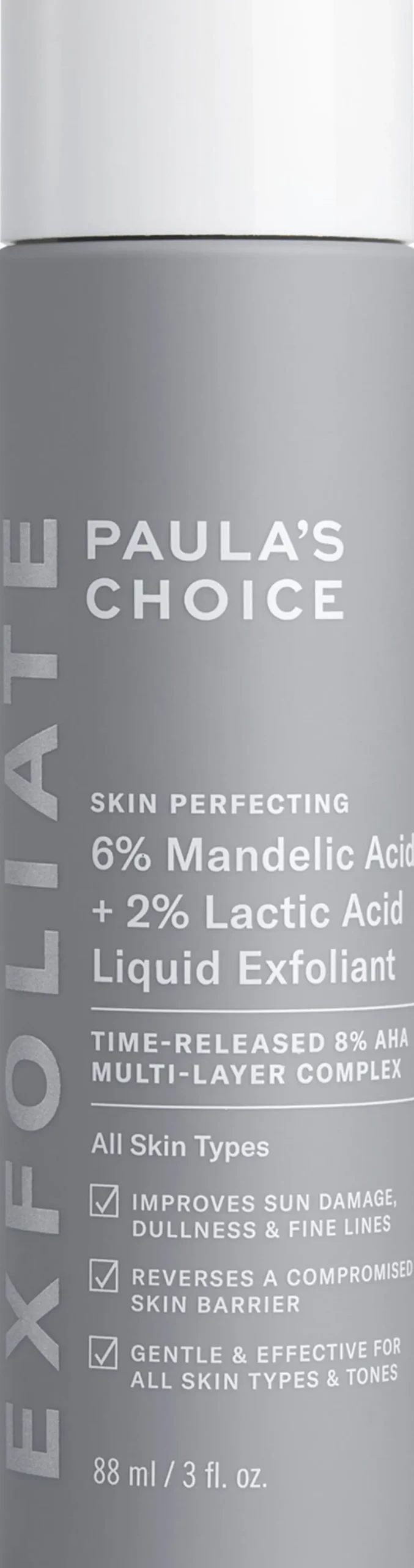 Skin Perfecting 6% Mandelic Acid + 2% Lactic Acid Liquid Exfoliator