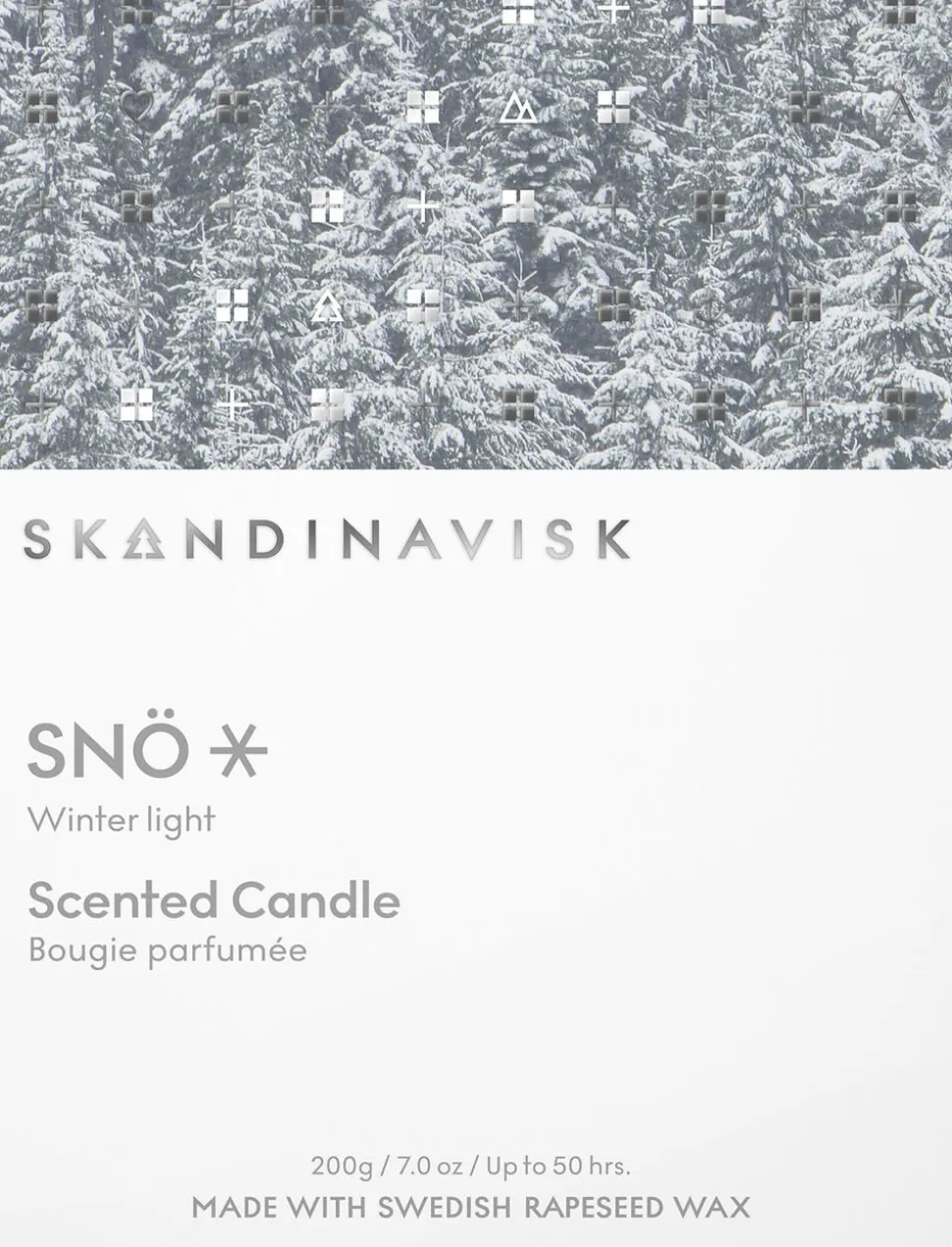 SNÖ Scented Candle 200g Special Edition