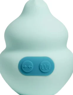 Squish Klitoris Vibrator - Aqua