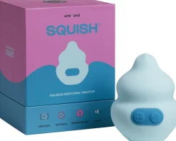 Squish Klitoris Vibrator - Aqua