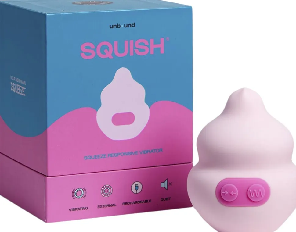 Squish Klitoris Vibrator - Quartz