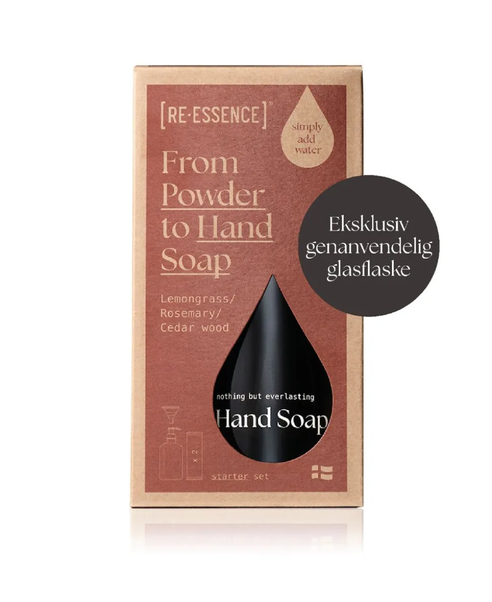 STARTER SÆT CITRONGRÆS / ROSMARIN/ CEDERTRÆ I ÆSKE