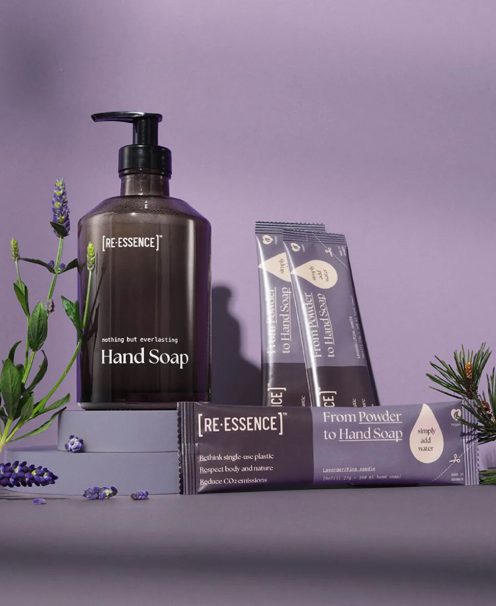 STARTER SÆT LAVENDEL / FYRRENÅL I ÆSKE