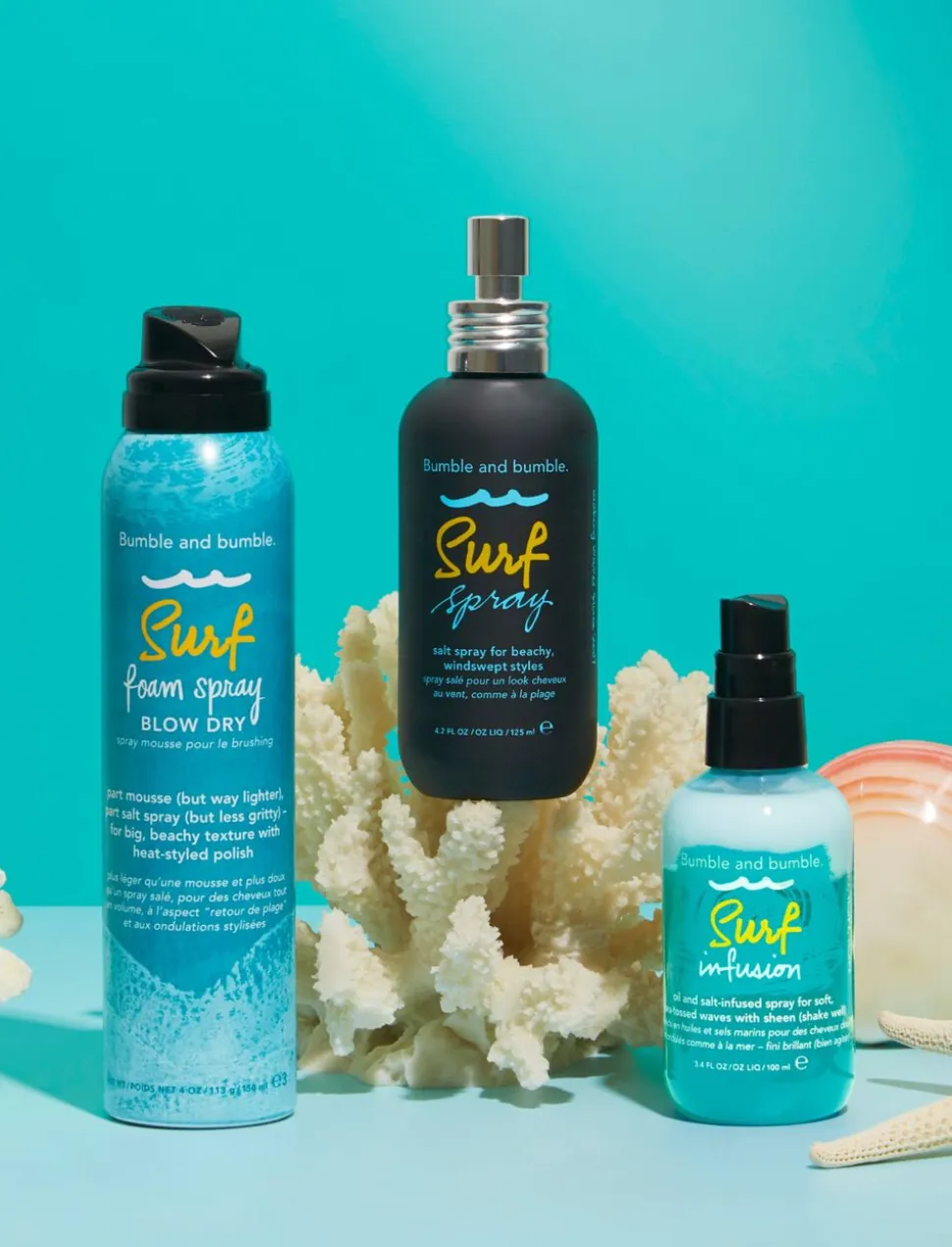 Surf Foam Spray Blow Dry 125g