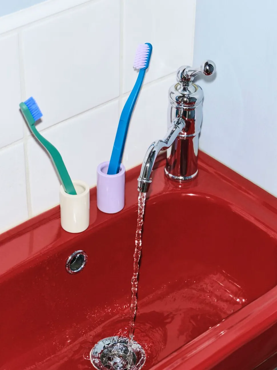 Tann Toothbrush-Pine green and blue