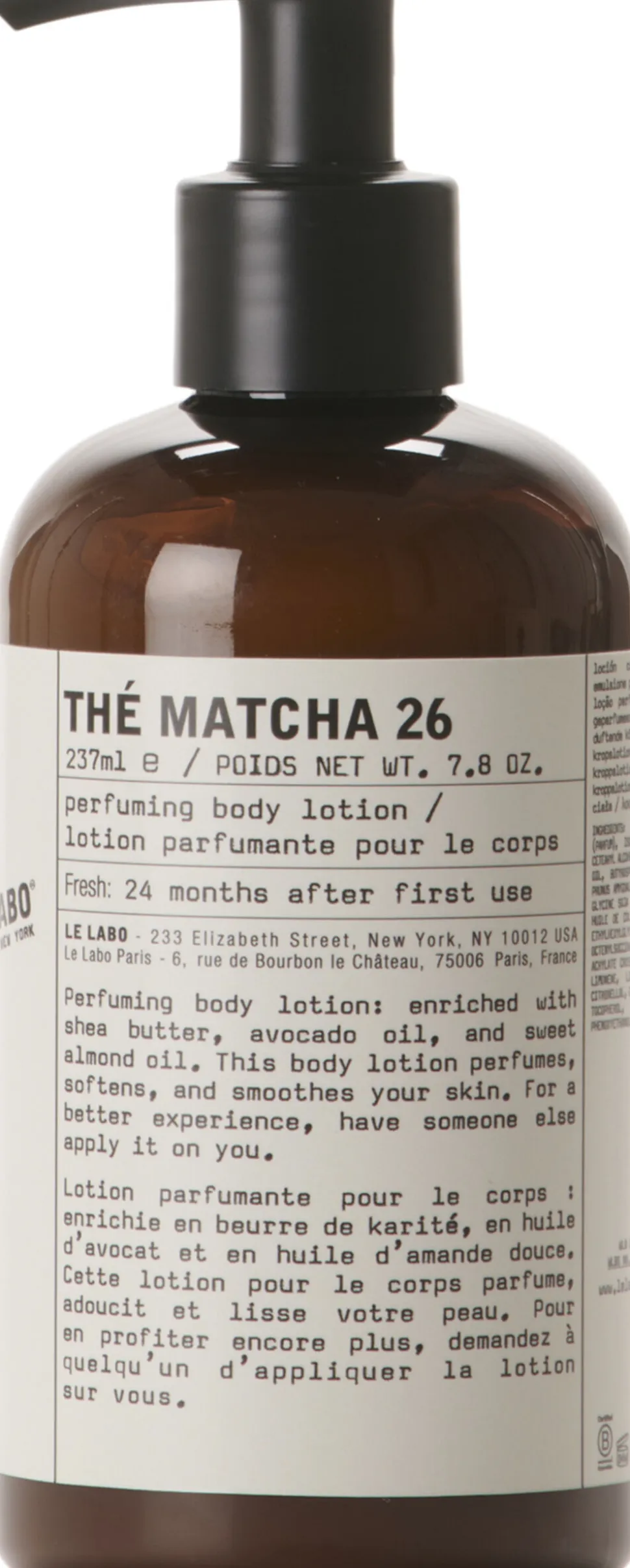 Thé Matcha 26 Bodylotion