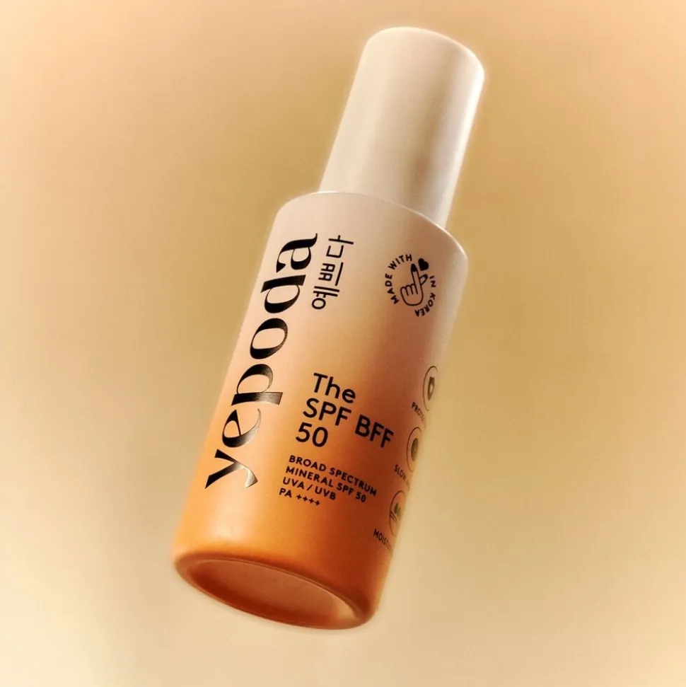 The SPF BFF (50) - Tonet mineralsk solcreme UVA/UVB SPF 50 PA+++