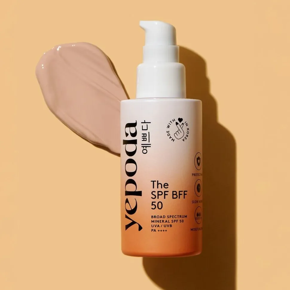 The SPF BFF (50) - Tonet mineralsk solcreme UVA/UVB SPF 50 PA+++