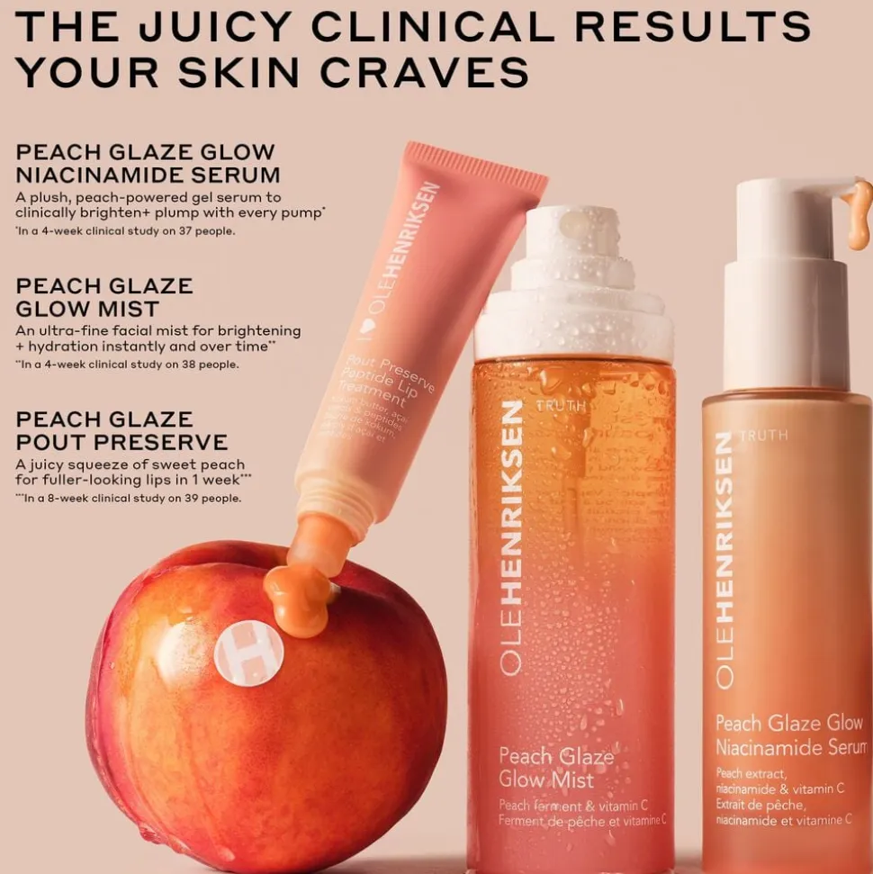 TRUTH Peach glaze glow mist