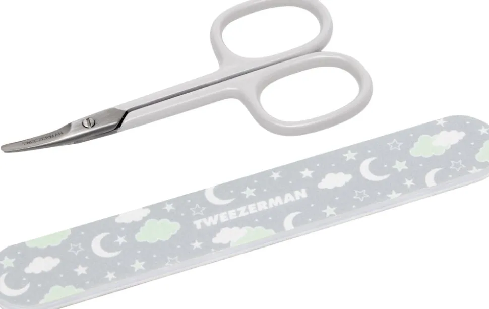 TWEEZERMAN Baby Nail Scissors With File