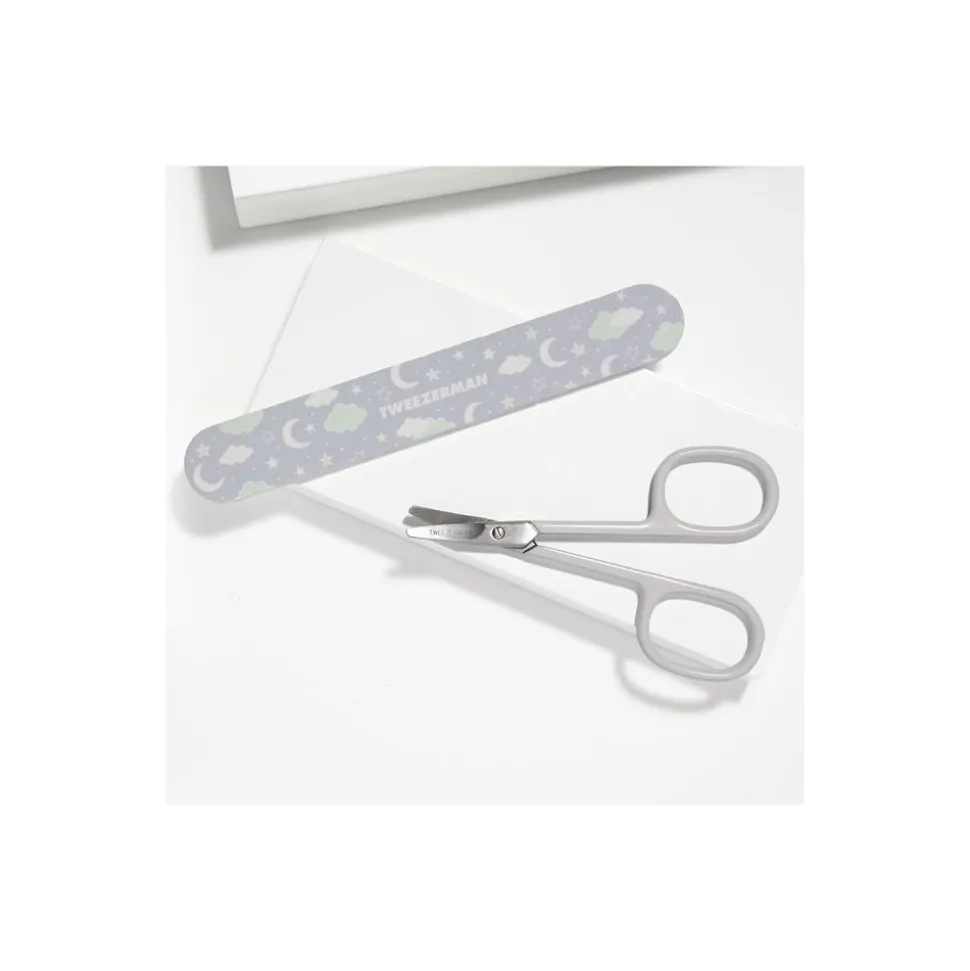 TWEEZERMAN Baby Nail Scissors With File