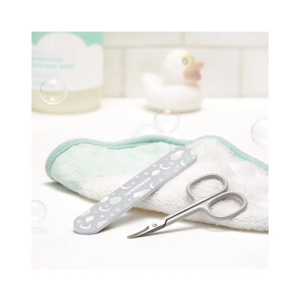 TWEEZERMAN Baby Nail Scissors With File