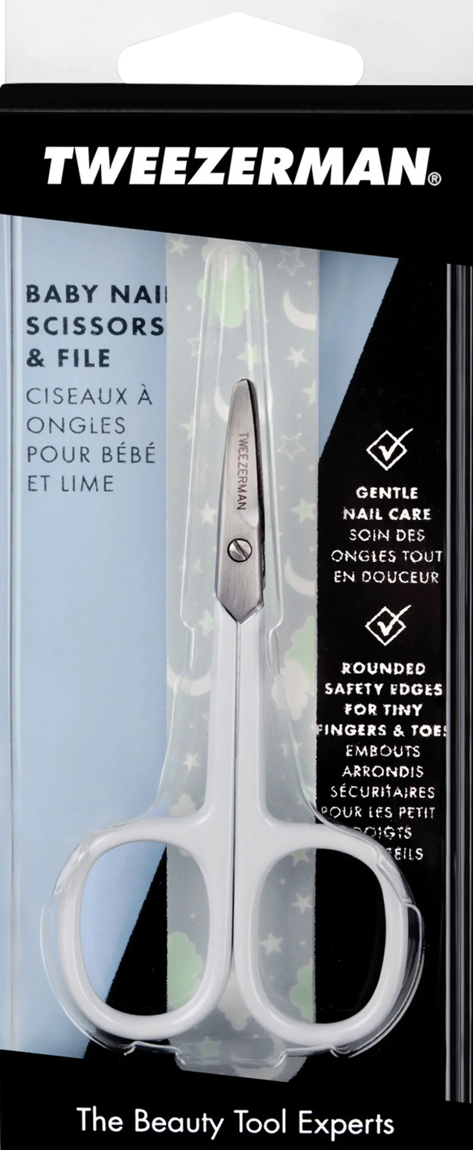 TWEEZERMAN Baby Nail Scissors With File