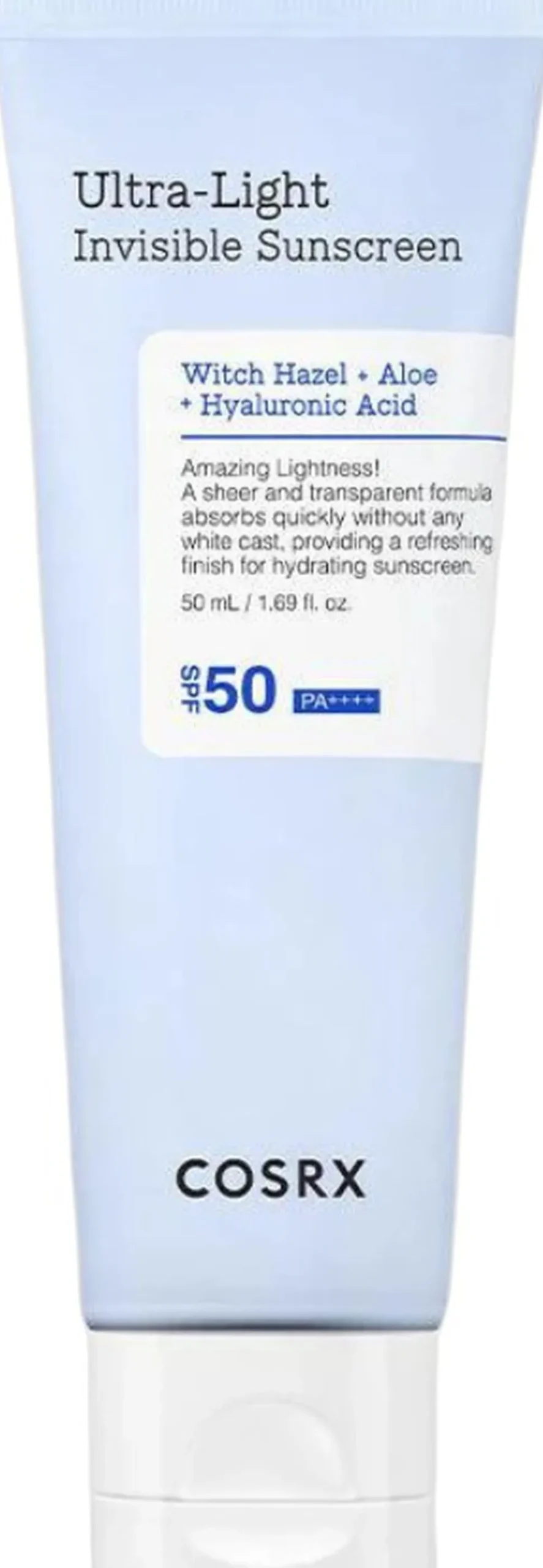 Ultra-Light Invisible Sunscreen