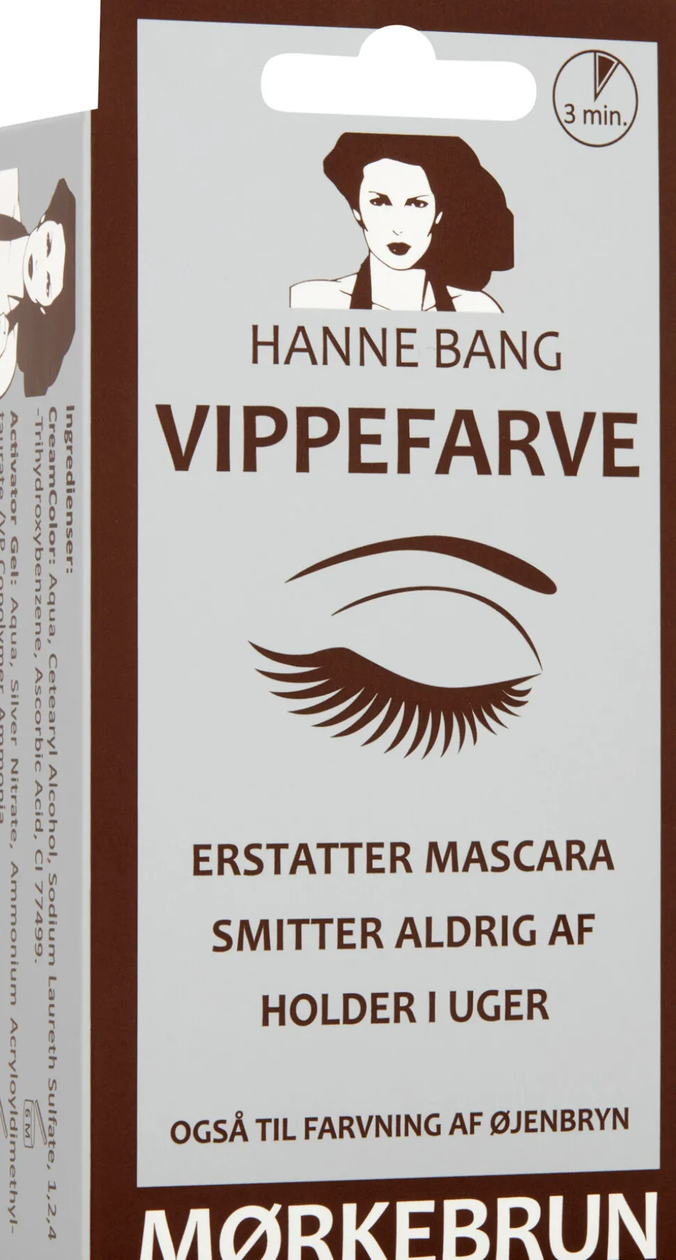 Vippefarve MØRKEBRUN