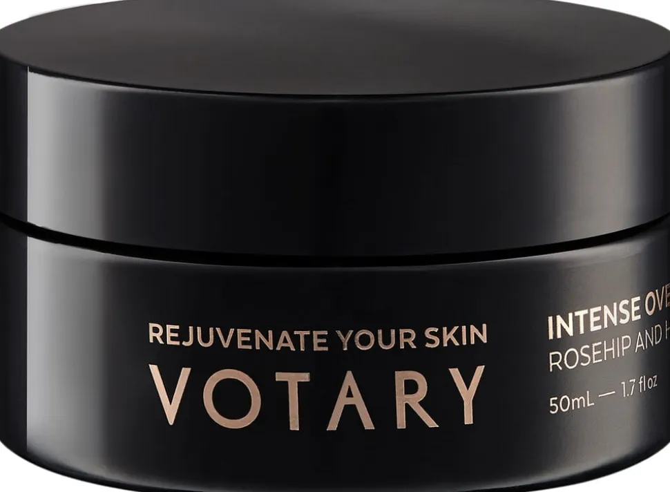 VOTARY Intense Overnight Mask, Rosehip & Hyaluronic 50 ml
