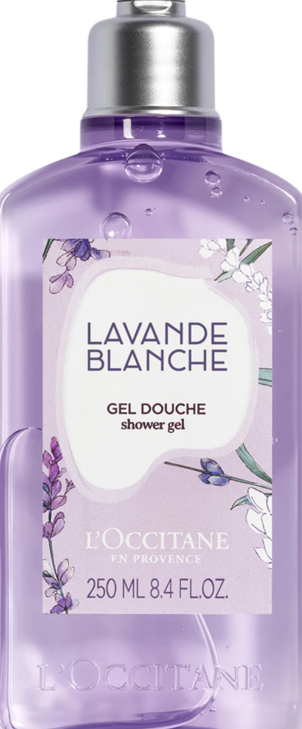 White Lavender Shower Gel 250ml