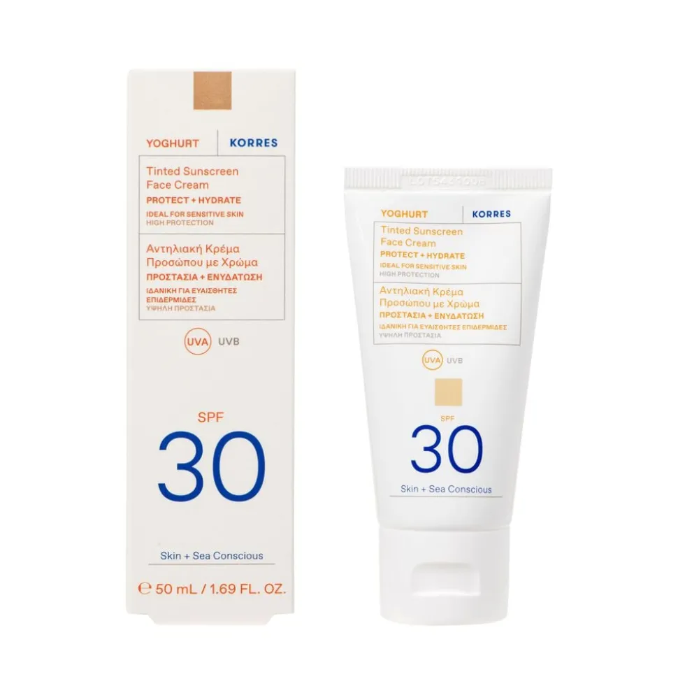 Yoghurt Tinted Sunscreen Face Cream SPF 30
